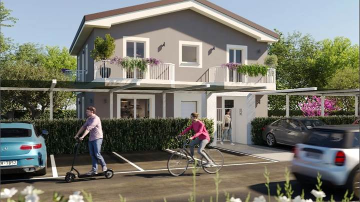 NUOVO TRILOCALE PIANO TERRA CON GIARDINO PRIVATO